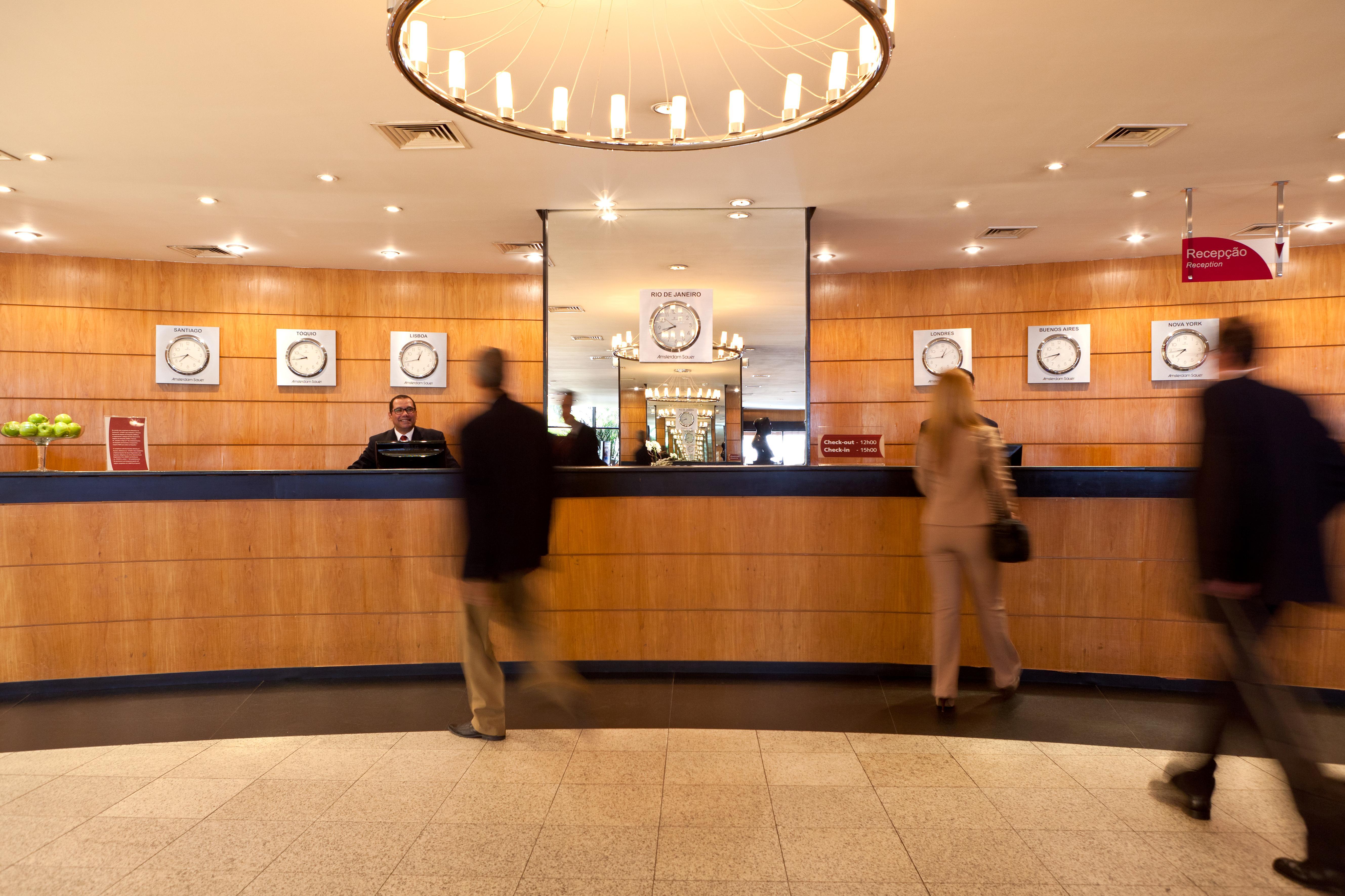 Rio Othon Palace Rio de Janeiro Interior photo Reception desk at the hotel