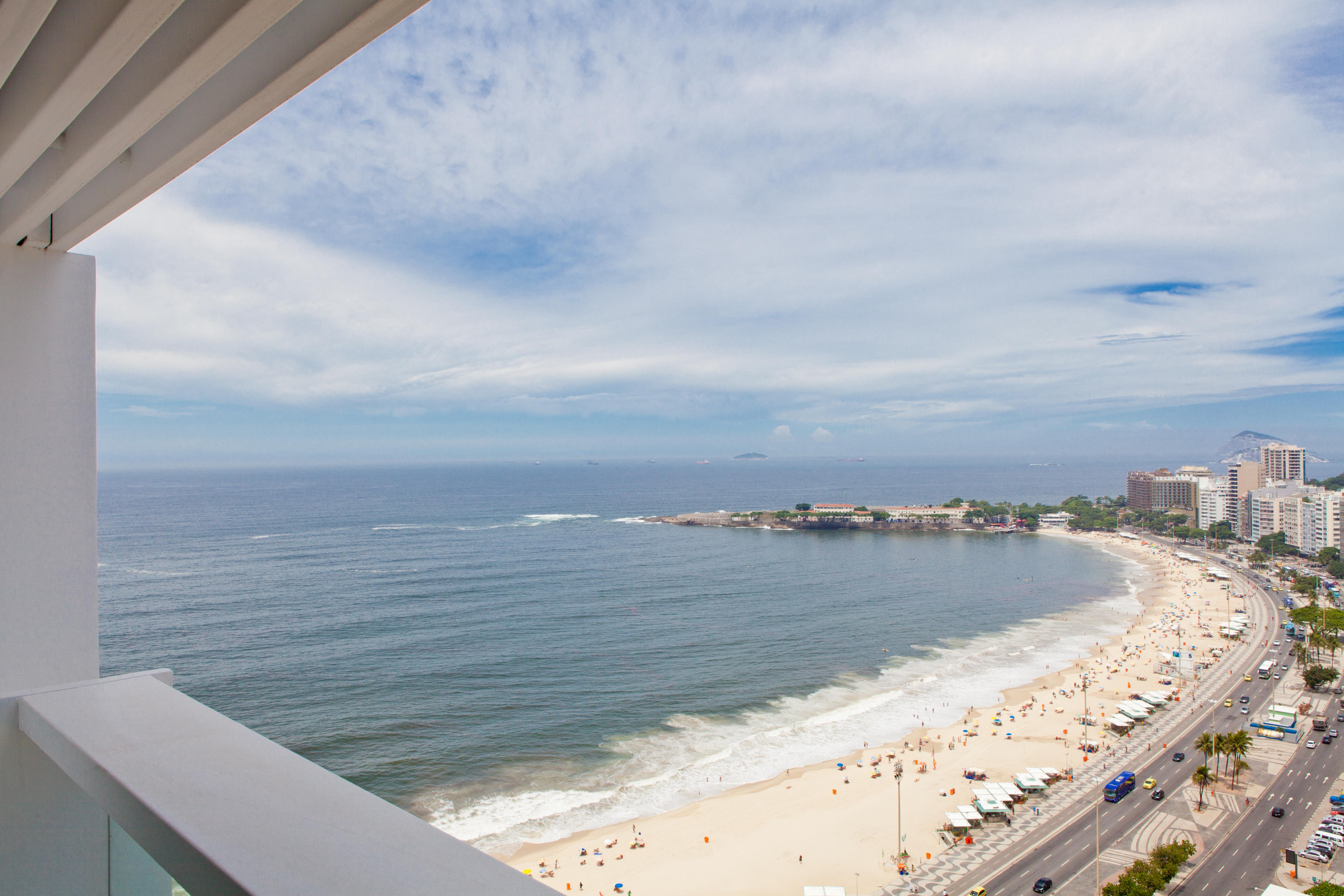 Rio Othon Palace Rio de Janeiro Exterior photo The beach at Copacabana