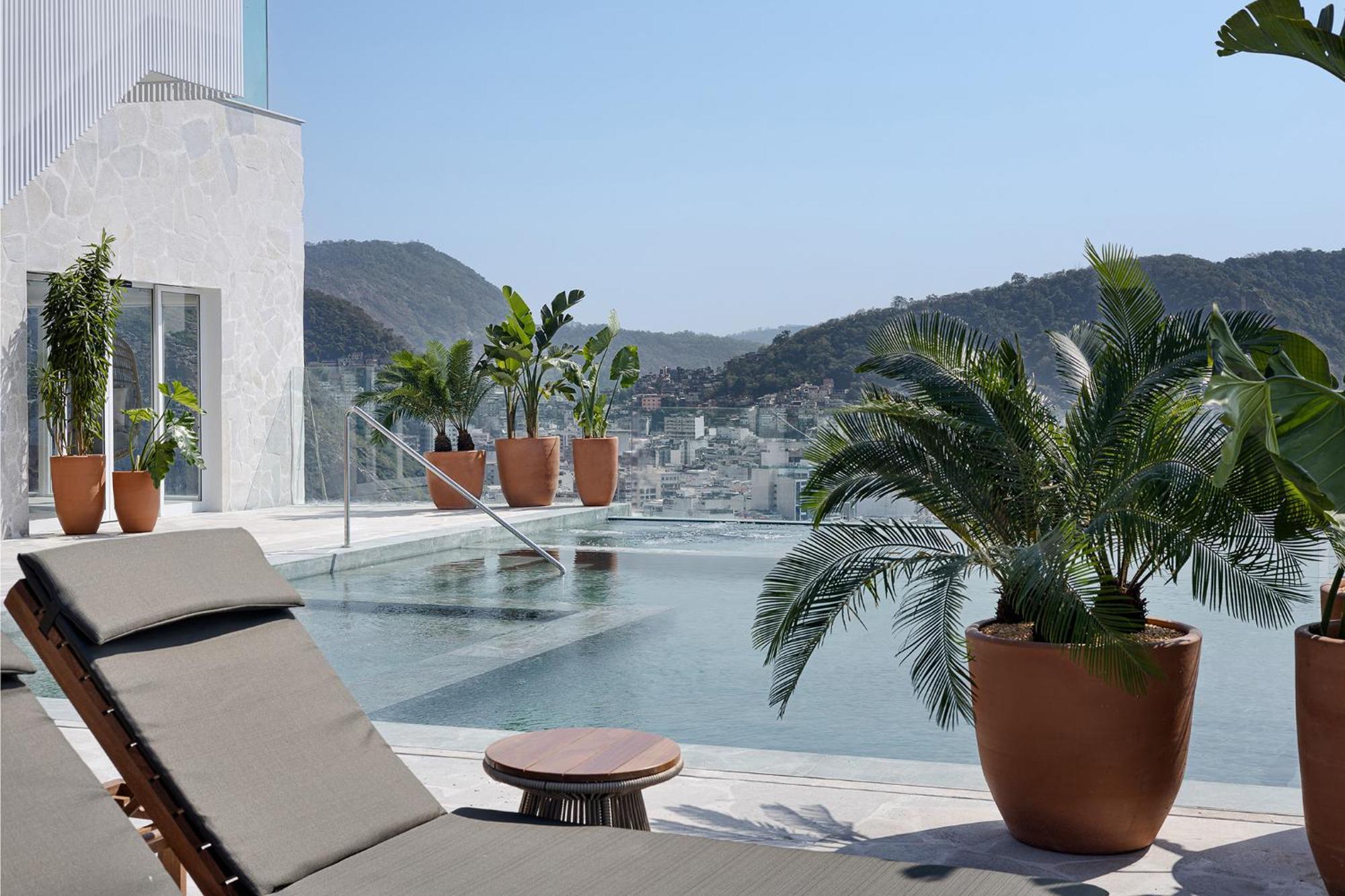 Rio Othon Palace Rio de Janeiro Exterior photo Rooftop pool