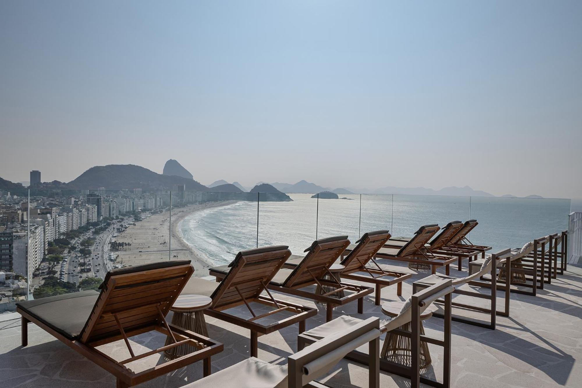 Rio Othon Palace Rio de Janeiro Exterior photo Rooftop deck