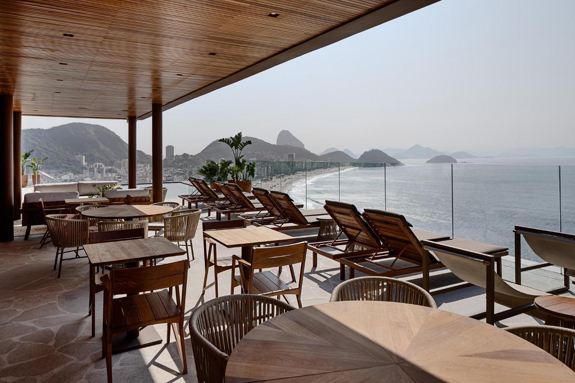 Rio Othon Palace Rio de Janeiro Exterior photo Rooftop deck
