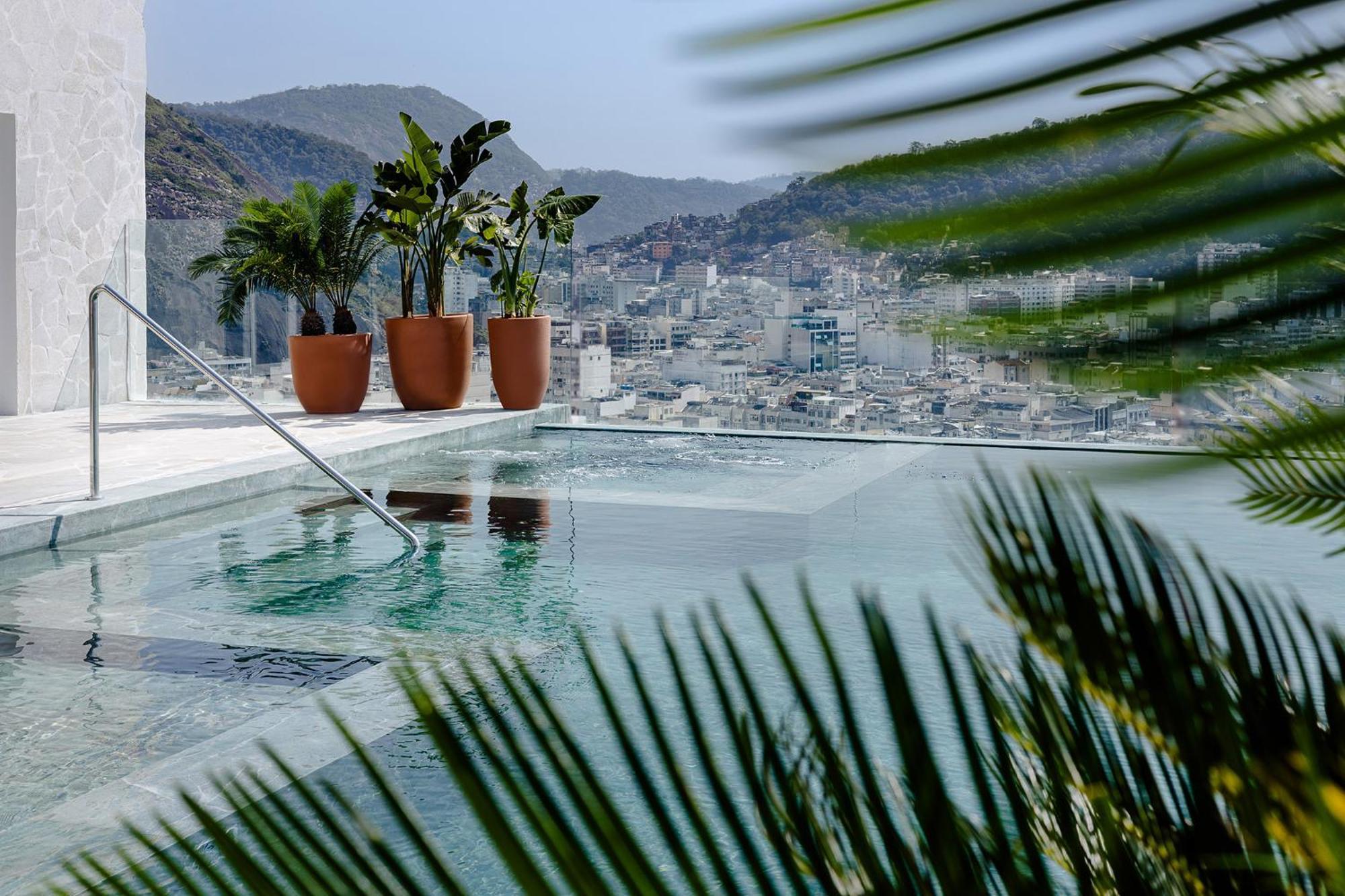 Rio Othon Palace Rio de Janeiro Exterior photo Rooftop pool