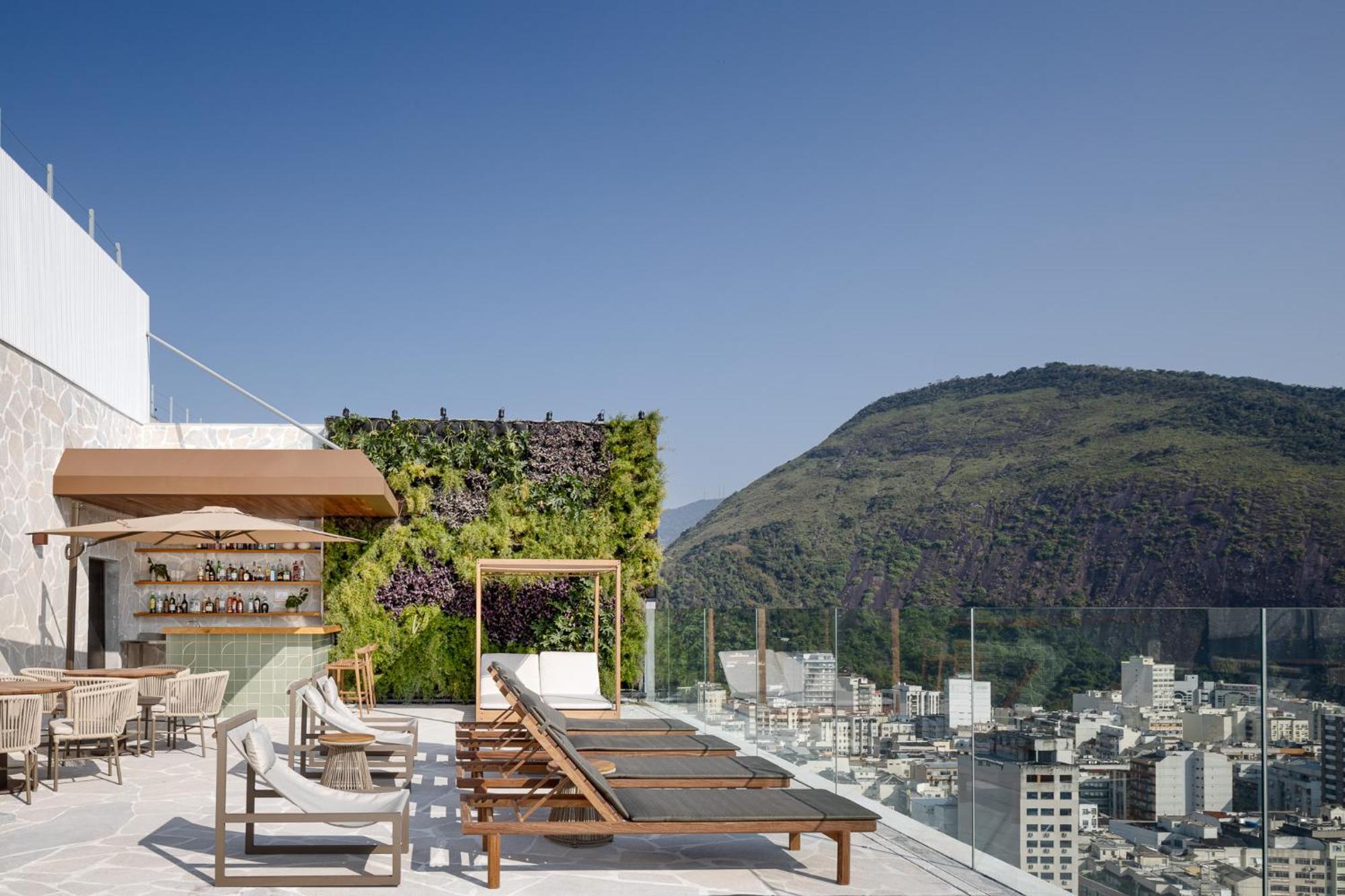 Rio Othon Palace Rio de Janeiro Exterior photo Rooftop terrace
